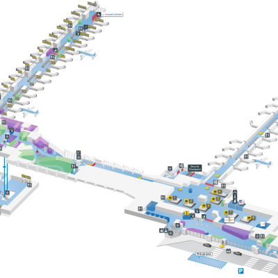 Route Gates A (A/T gates)