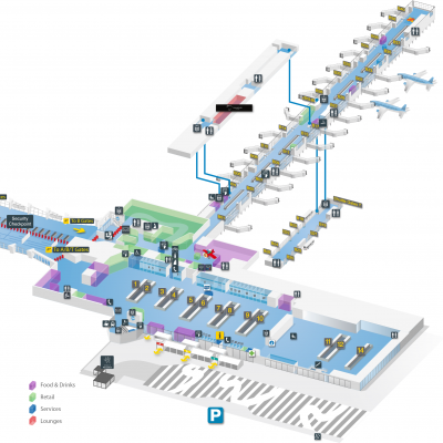 Route Gates B