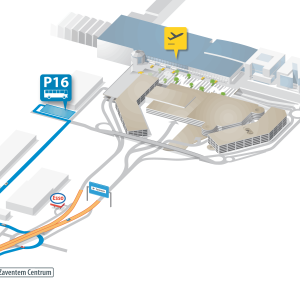 Parking voor touring bussen